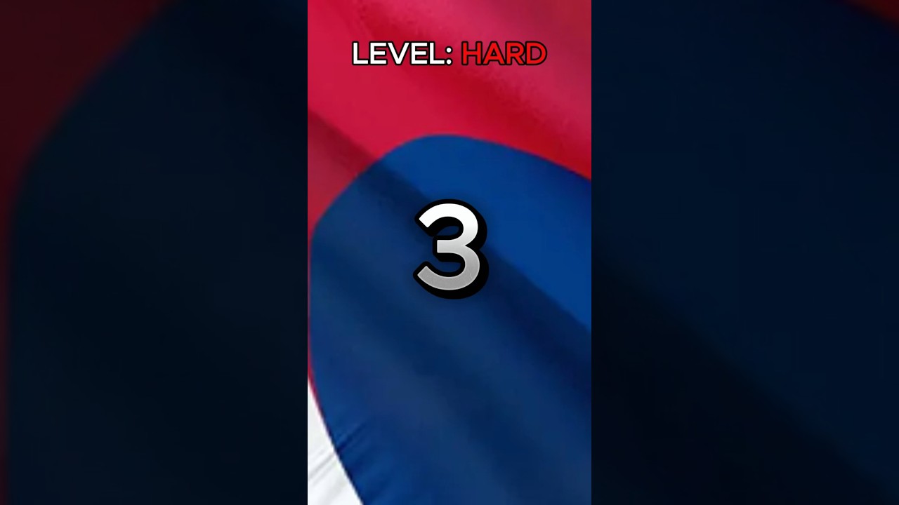 High difficulty! 🇰🇷 (Level: HARD) 