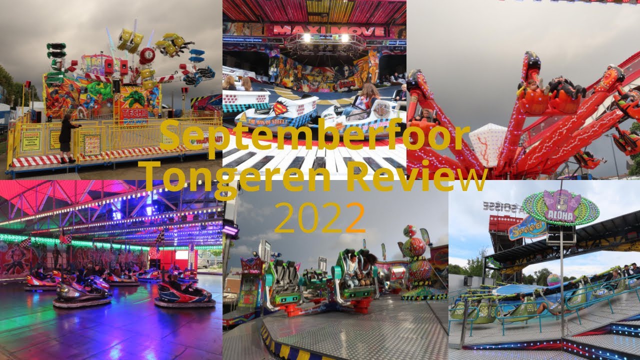 Review (Reportage) SeptemberKermis (funfair) (Kirmes) (foor) Tongeren 2022