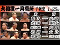 大相撲　幕下上位五番＜令和８年一月場所・千秋楽＞SUMO