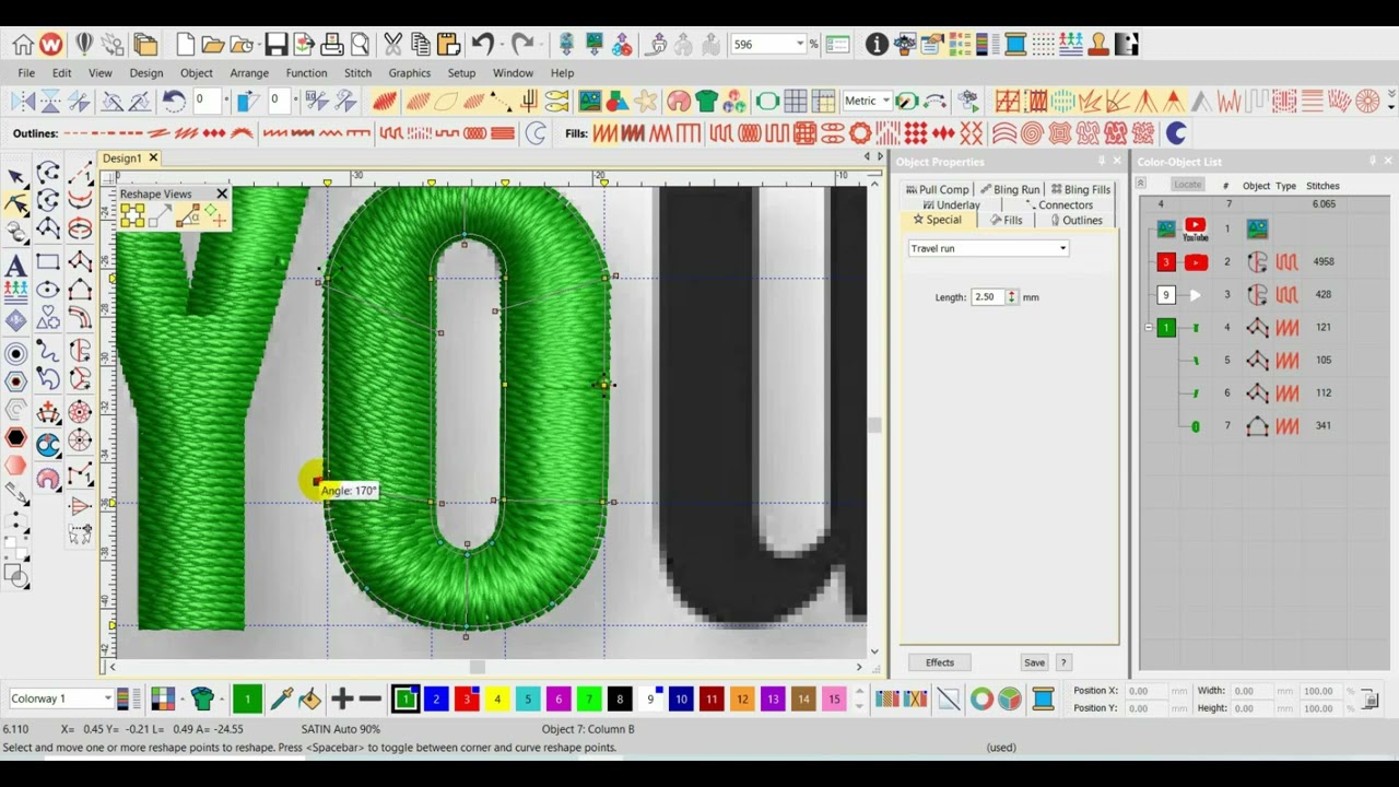 Wilcom Embroidery Studio Eğitimi | 11. Ders _01_ 