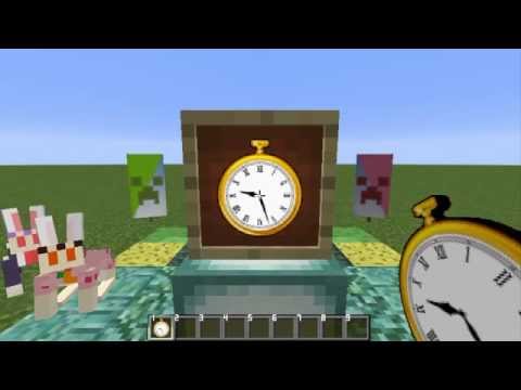 Minecraft Analog Clock Texture - YouTube