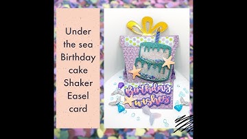 KSCraft Cake Shaker card tutorial
