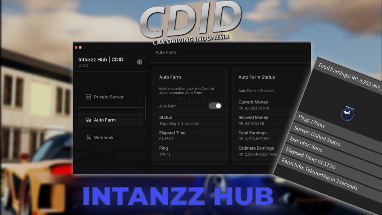 [ UPDATE ] SCRIPT CDID | 3M/JAM | INTANZZ HUB - YouTube