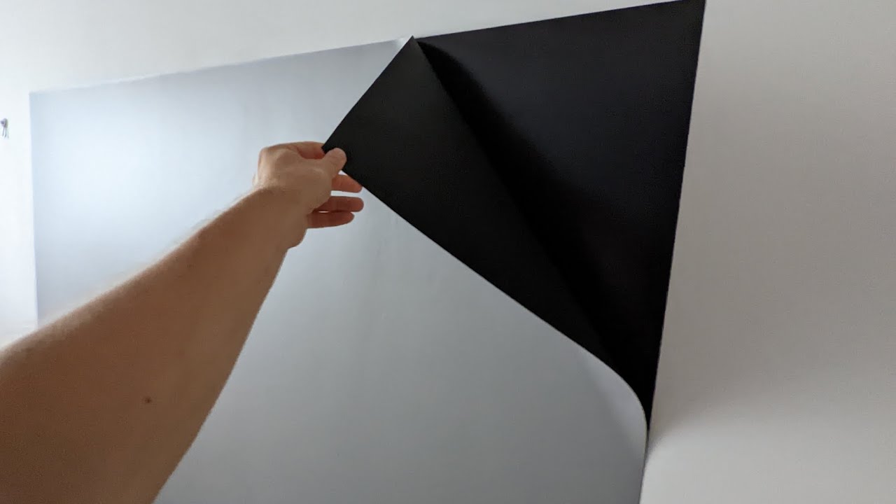 магнитный экран для проектора - YouTube