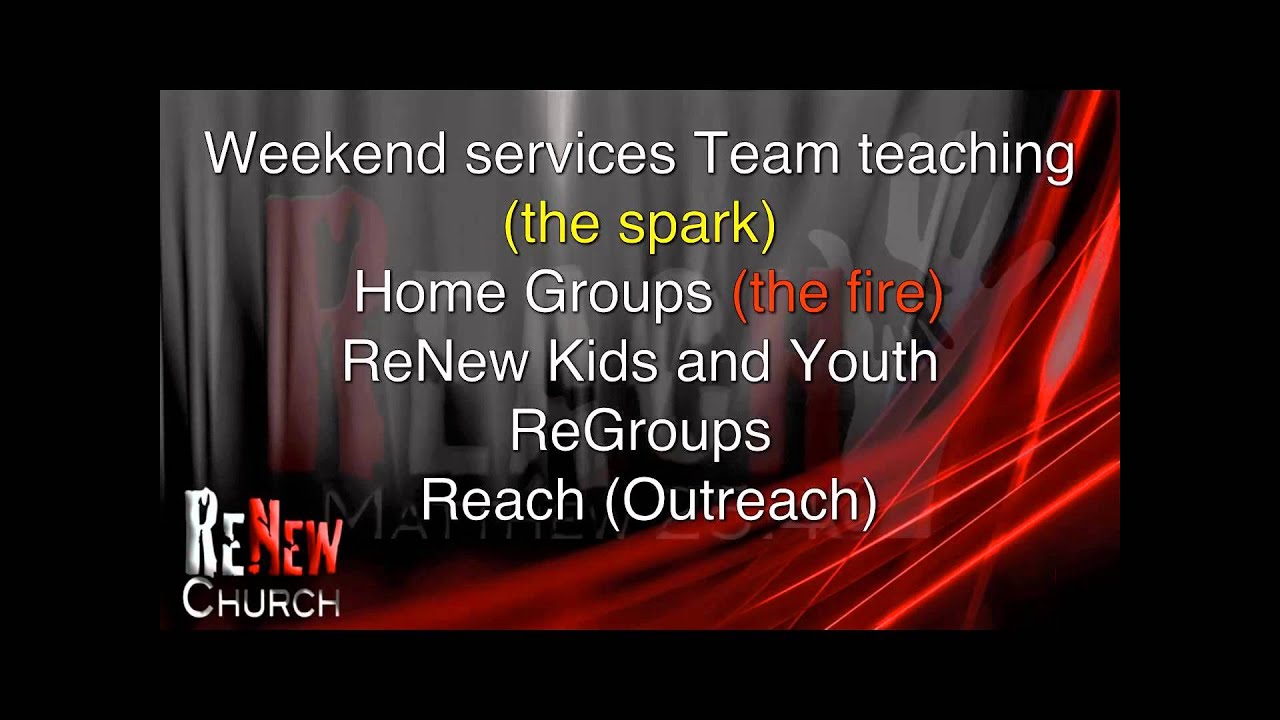 ReNew Church launch june 20th YouTube