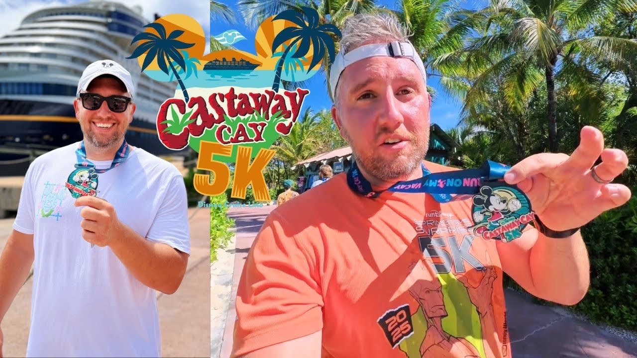 MY FIRST Castaway Cay 5K... and I Made a HUGE Mistake
