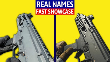 MW3 2023 vs MW 2019 - Fast Gun Comparison - Real Names