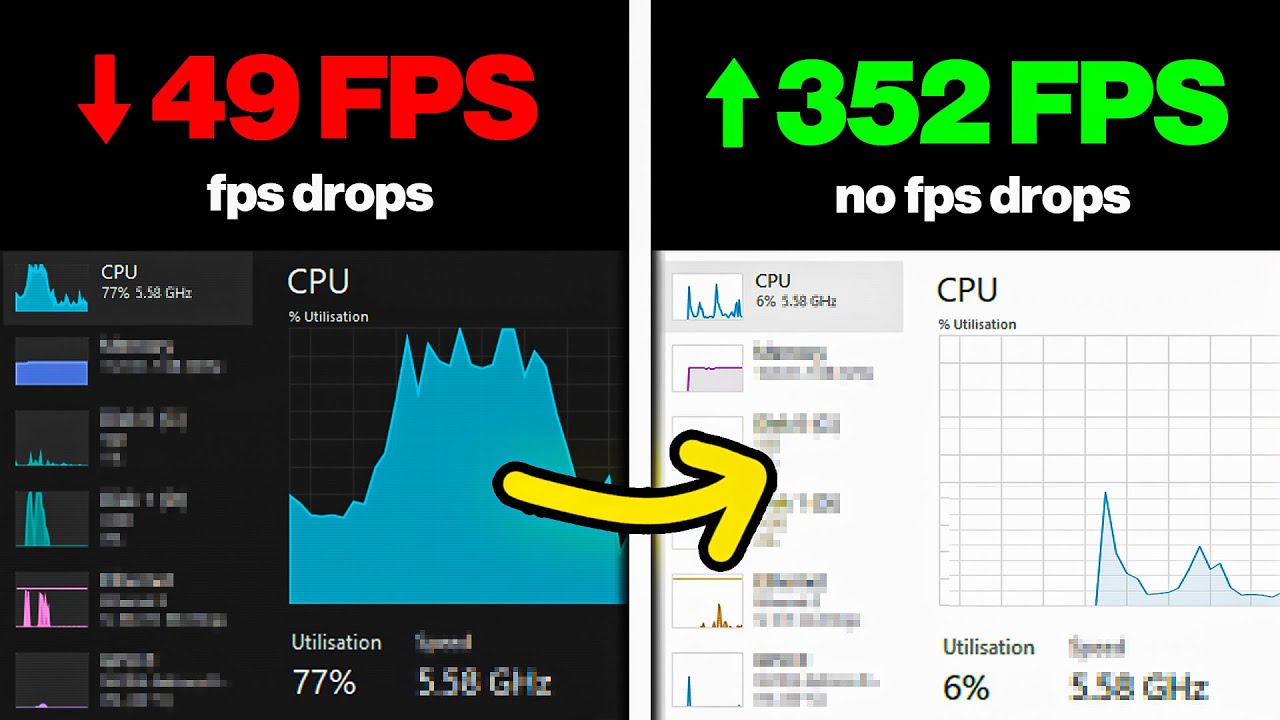 How to FIX FPS Drops & Stuttering in ANY Game (Smooth Gameplay) - YouTube
