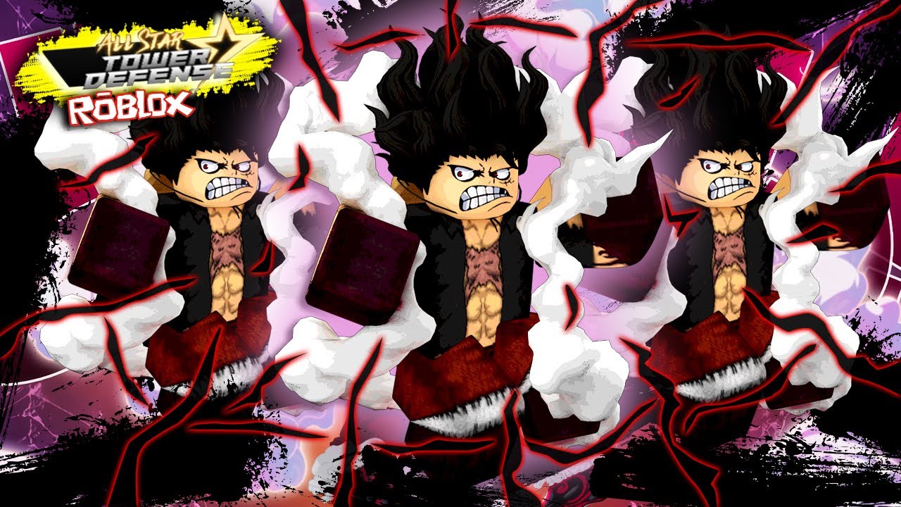 LVL 80 NEW Luffy Snakeman 6 Stars, his attack can reach pluto | Roblox | All Star Tower Defense