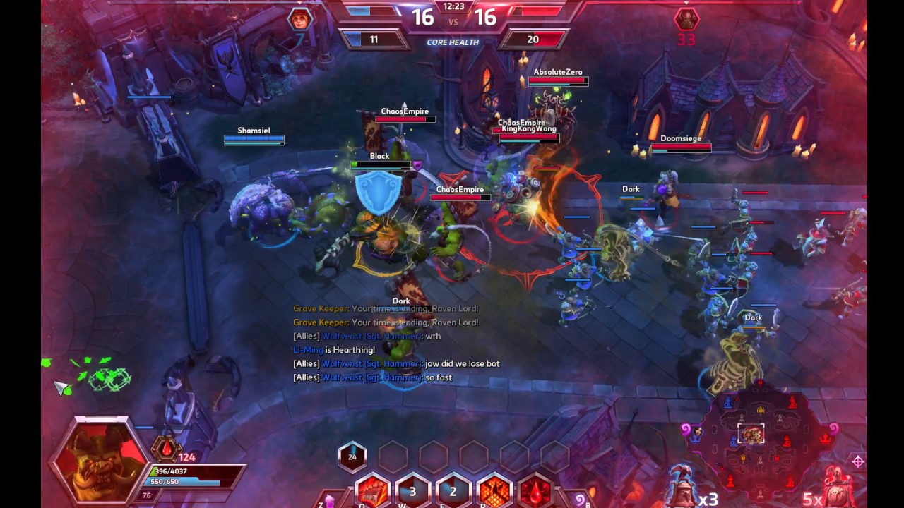 Butcher Crazy Comeback Match (1 out of 4 in a row!) - Heroes of the Storm