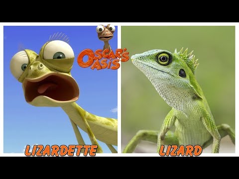 Oscar's Oasis Characters in Real Life 