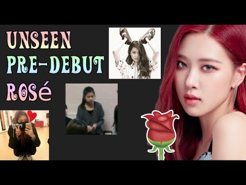 Predebut Photos of BLACKPINK Rosé You never saw before