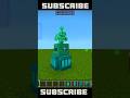 estátua de golem de cobre totorial #minecraft #shorts