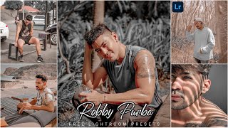 Cara Edit Foto Seperti Artis Robby Purba | Lightroom Mobile Tutorial Free Presets screenshot 4