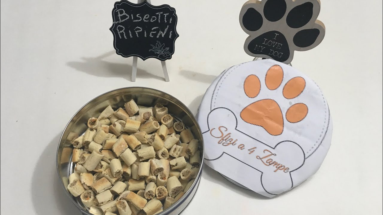 Biscotti per cani- Biscotti ripieni - Sfizi a 4 zampe 🐾
