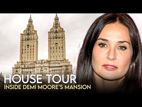 Video: Demi Moore uvádí neuvěřitelný přístřešek NYC pro 75 milionů dolarů! Polovina její celkové čisté hodnoty!