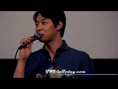 140826 박유천 해무 무대인사 CGV 인천 [@JYJ_inToday] *don't re-upload & re-edit.