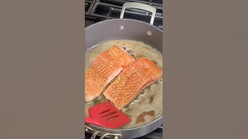 filetes de salmón son sabor a mantequilla. #Shorts