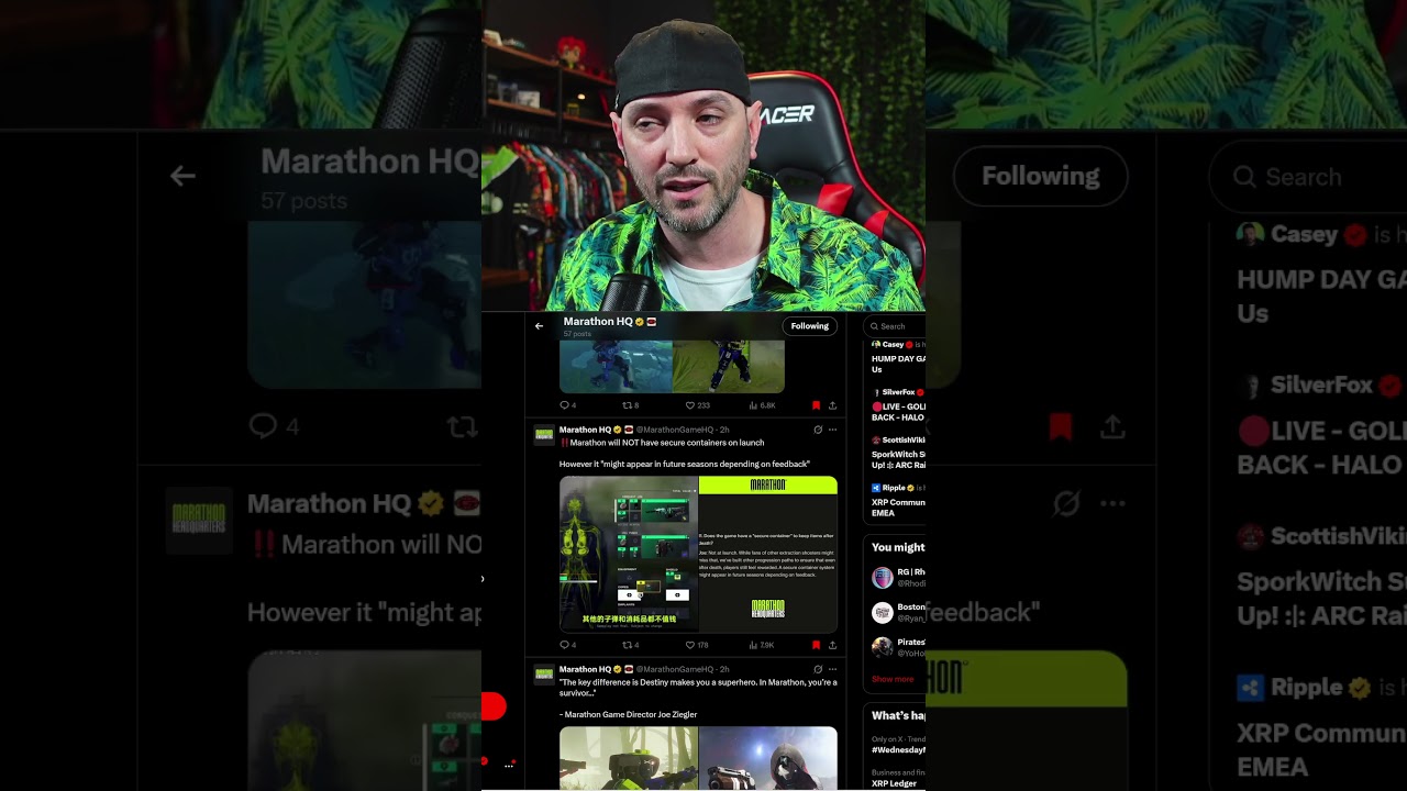 MARATHON - NO SECURITY POCKET! #marathongame