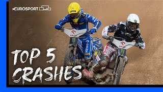 Top 5 Biggest Speedway Grand Prix Crashes Of 2023 💥