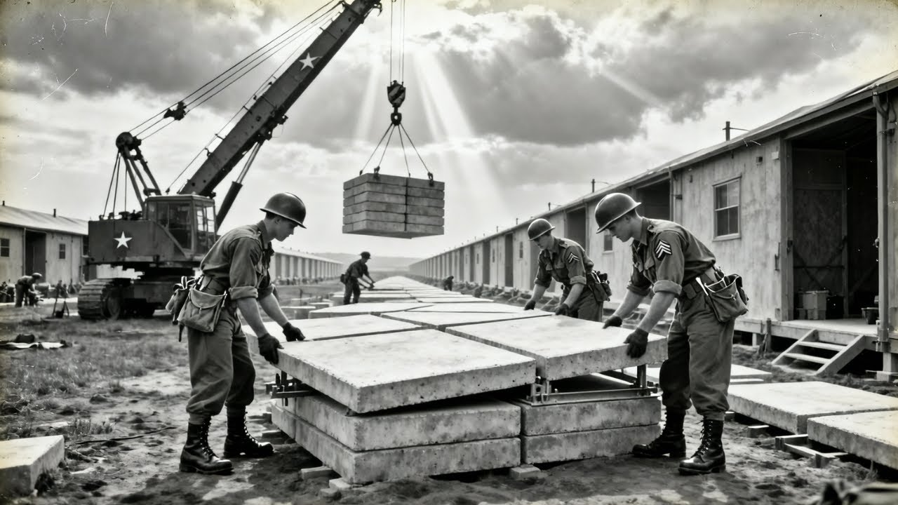 The Secret WWII Invention That Built 1 Million Barracks WITHOUT A SINGLE NAIL