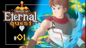 Primeros pasos, fantástico juego al estilo LOOP HERO | Heroes of Eternal Quest Gameplay Español Ep 1