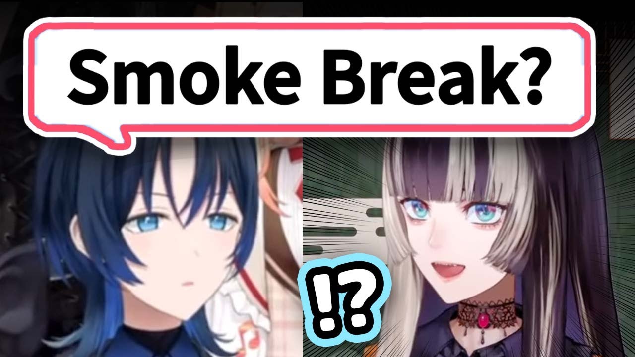 Raden Took a Smoke Break And Missed Looking At Merch With Everyone【Hololive】