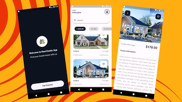 Real Estate App UI in Flutter - Flutter UI Design Tutorial