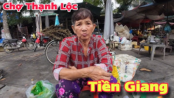 Chợ Thạnh Lộc Cai Lậy Tiền Giang Người Lớn Tuổi Khó Khăn Hạnh Phúc Nhận Quà Từ Úc | Khương Nhựt Minh