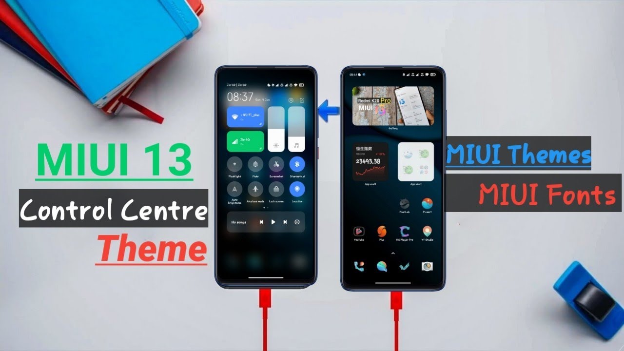 Apply MIUI 13 Theme To Change Control Centre | MIUI 13 Fonts