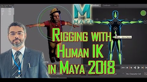How to Rig Biped Character in Maya using HumanIK | Rigging with HumanIK | Animation Human IK in MAYA