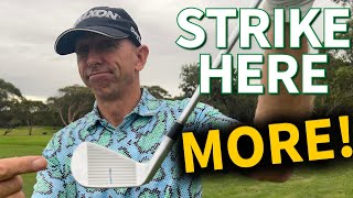 SWEET SPOT ON IRONS - Golf Strike Drills
