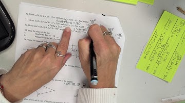 K Fall Semester Final Review - Geometry Bridgeland HS 2018-2019 Part 2