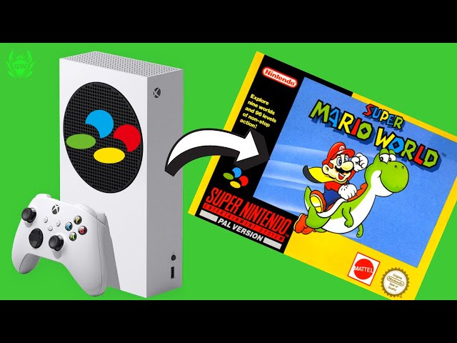 SUPER MARIO WORLD NO XBOX 360!! 