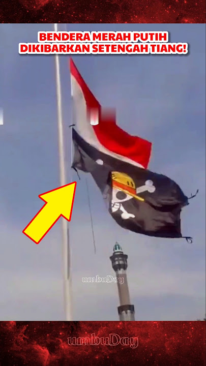 Flying at HALF-MASTER! The Red and White flags fly with the one peace flag #flag #people #news