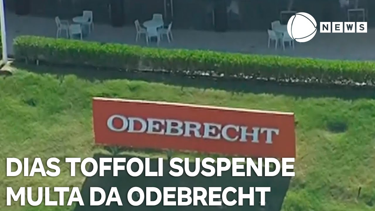 Toffoli suspende pagamento de multa da Odebrecht