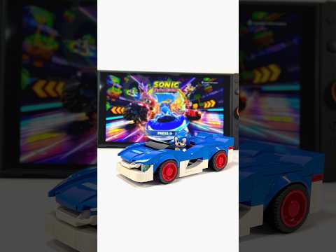 I Built My Own Lego Sonic Speedster // #shorts #legomoc #sonicthehedgehog