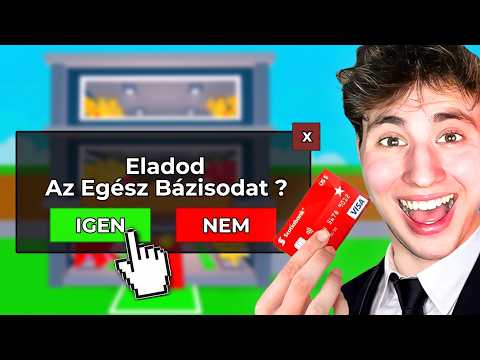 100.000 Forintért Eladtam Az Egész Bazisomat Steal A Brainrot-ban!😱