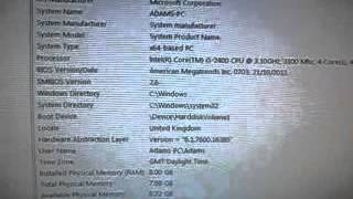 How to check your system spec in windows 7