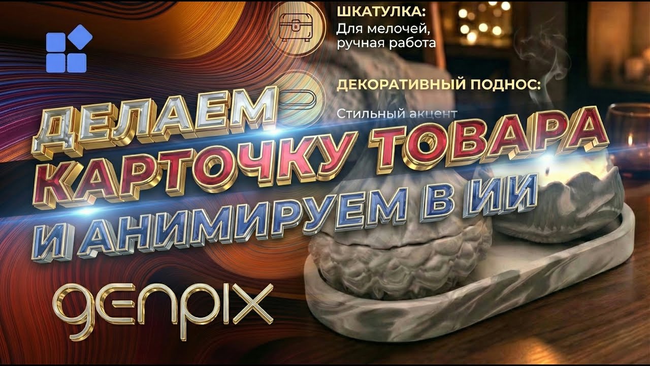 Делаем Карточку Товара в Нейронке - GenPixRu