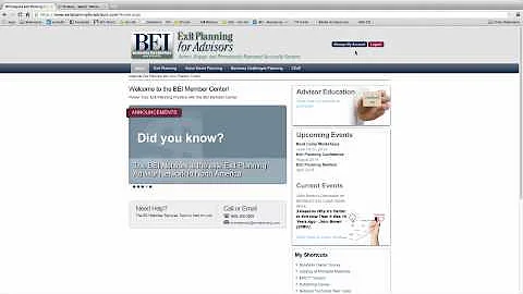 Member Services Instructional Video