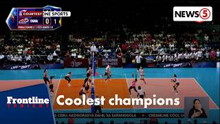 Creamline Cool Smashers, nasungkit ang 11th crown sa PVL | Frontline Tonight
