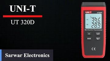 UNI-T UT320D Dual-Channel Thermometer Review | Features, Accuracy & Real-World Test