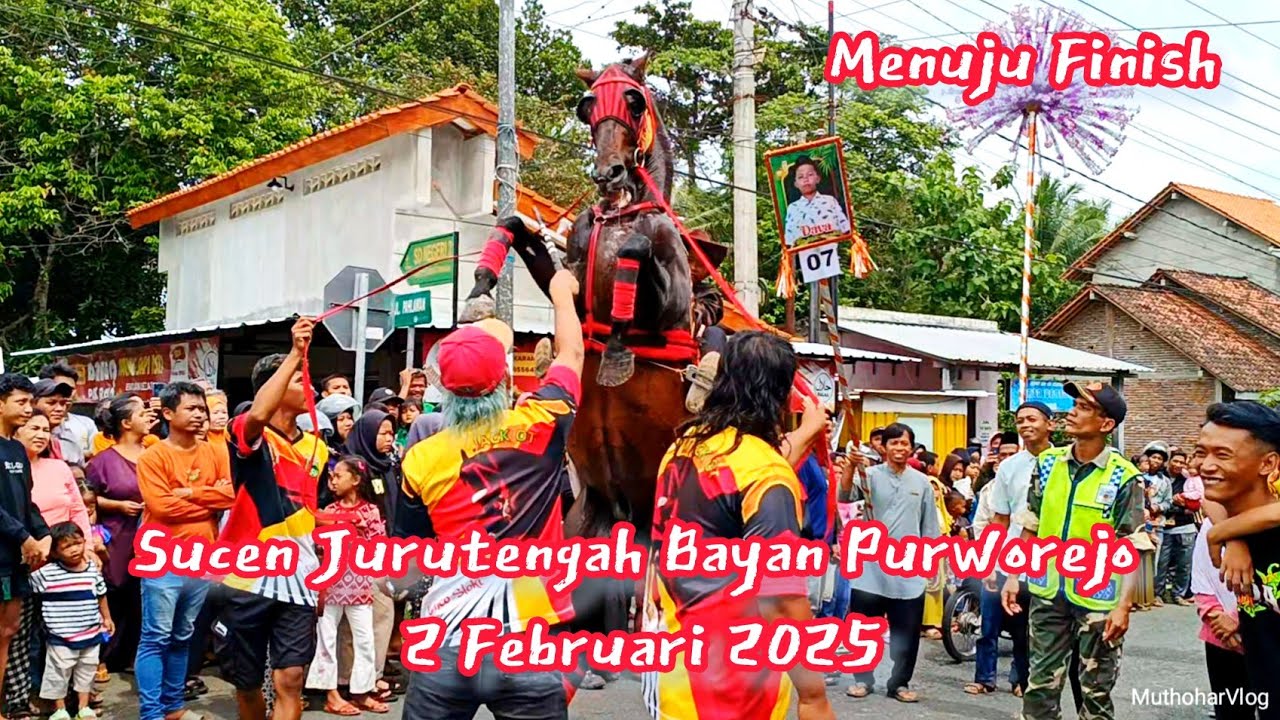 Menuju Finish Khataman Sucen Jurutengah Bayan Purworejo 2 Februari 2025