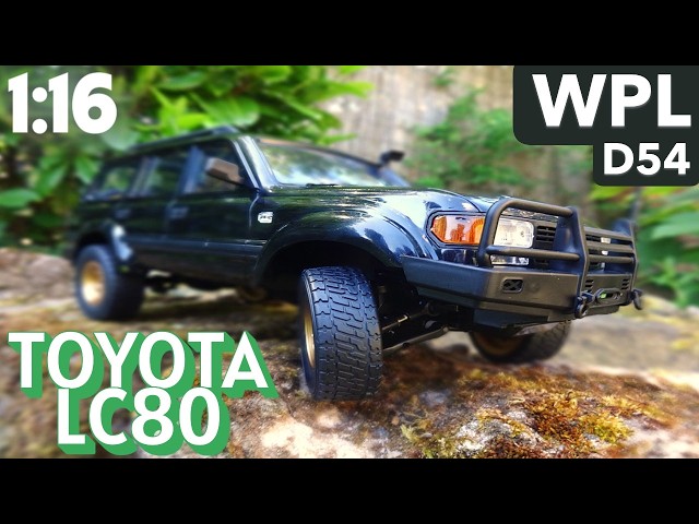 NEW! WPL D54 Toyota LC80 Unboxed & Tested. - YouTube