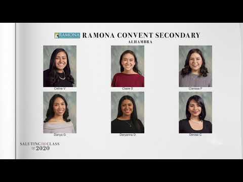 Saluting the Class of 2020 —  Ramona Convent Secondary School  | NBCLA