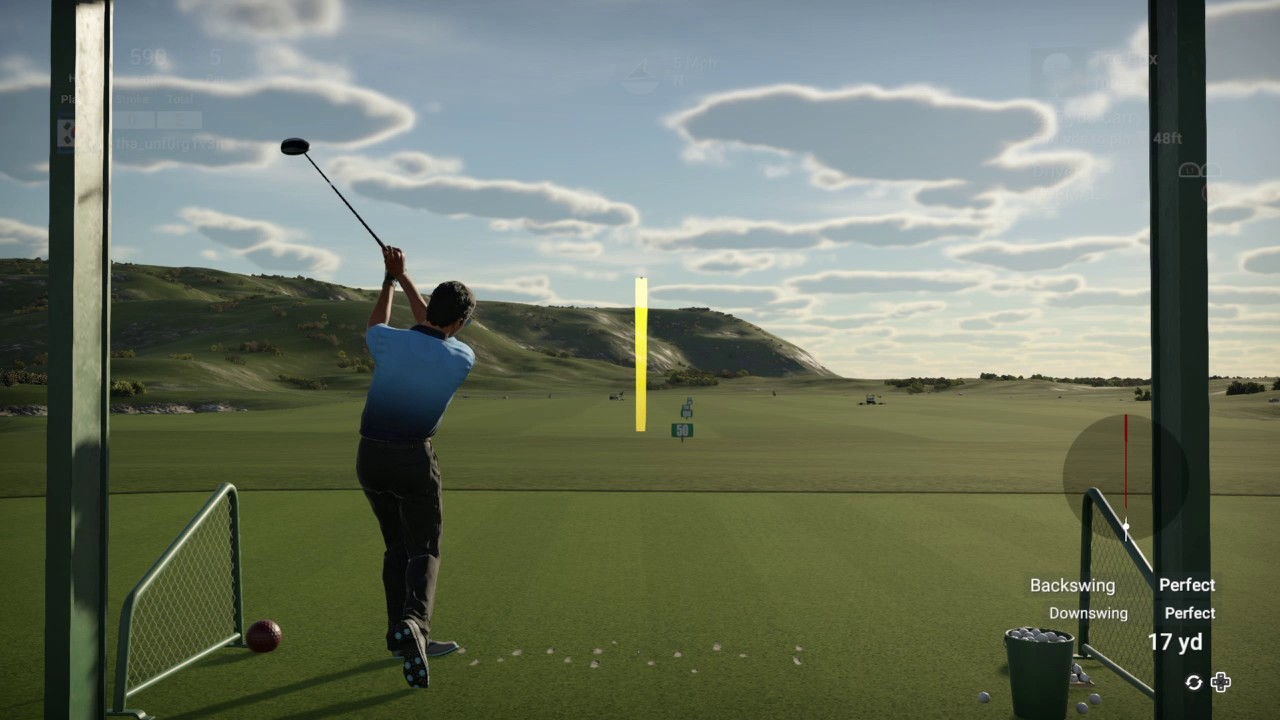 The Golf Club 2 Off the cart to the deer!!!