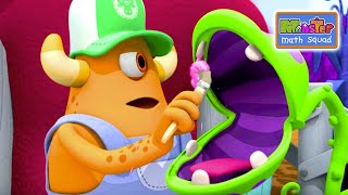 Toothy Monster Plant Mix-Up Monster Math Squad Cartoons For Kids Wildbrain Wonder