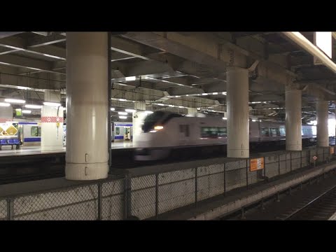 (警笛あり) 常磐線 E657系 特急「ひたち16号」 北千住通過
