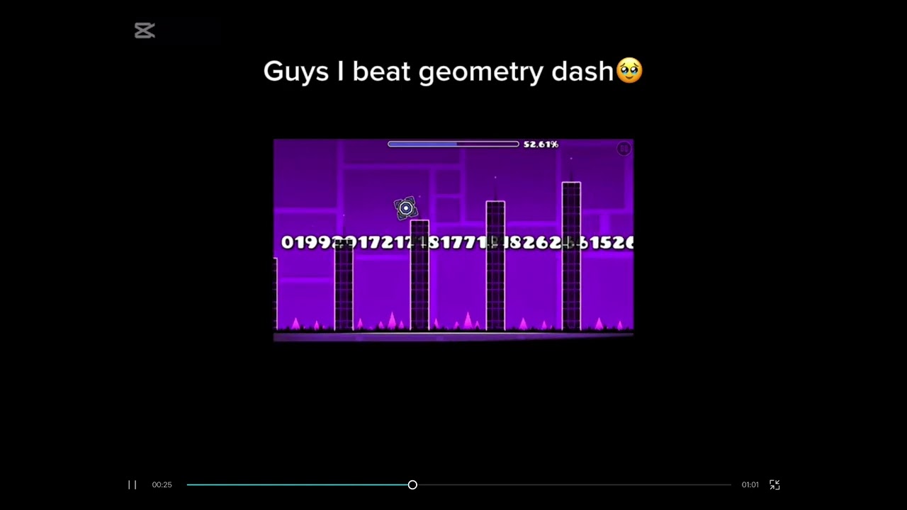 Trying to beat geometry dash episode 155167838726525357382881615467273882872663782